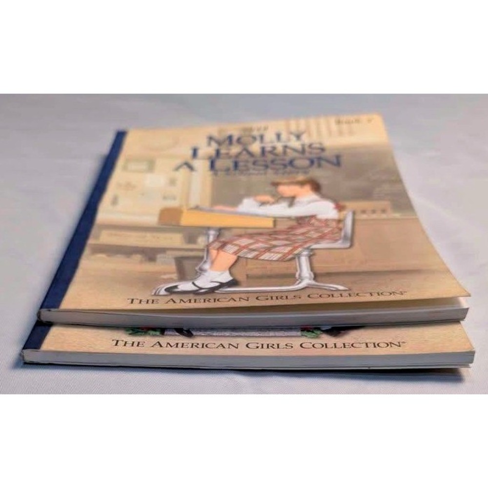 American Girls Collection~Books 1 & 2 Meet Molly/Molly Learns A Lesson/Softcover - Picture 3 of 10